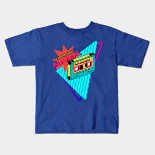 90s paranormal mix tape Kids T-Shirt